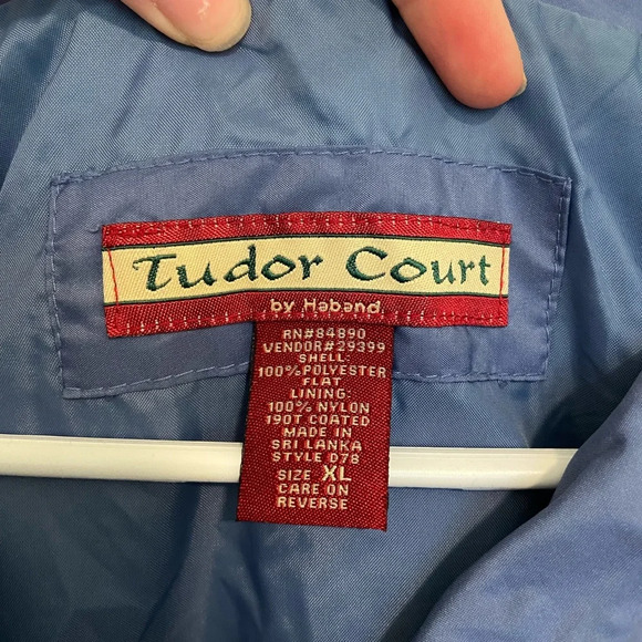 EUC | Vintage Tudor Court by Haband women’s windbreaker jacket — XL - Picture 3 of 6
